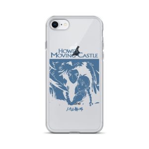 Turnip Head From Howl's Moving Castle - Howl’s Moving Castle Black & White iPhone Case-Accessories, Howl's Moving Castle, Phone Case, Turnip Head From Howl's Moving Castle