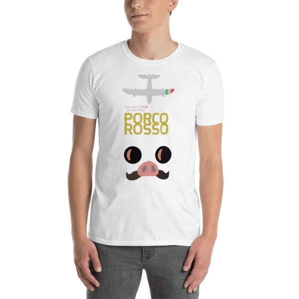 Porco Rosso T Shirt Unisex-Apparel, porco rosso, Tshirt