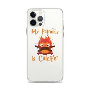 Howl's Moving Castle Merry Go Round Of Life Piano - Howl’s Moving Castle – My Patronus is Calcifer iPhone Case-Accessories, Howl's Moving Castle, Howl's Moving Castle Merry Go Round Of Life Piano, Phone Case