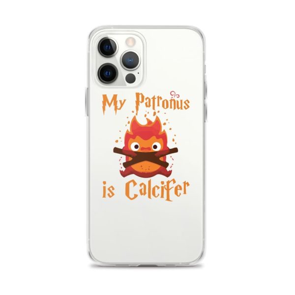 Howl's Moving Castle Merry Go Round Of Life Piano - Howl’s Moving Castle – My Patronus is Calcifer iPhone Case-Accessories, Howl's Moving Castle, Howl's Moving Castle Merry Go Round Of Life Piano, Phone Case