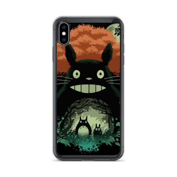 Totoro Stuffed Animal - My Neighbor Totoro – The Magic Forest iPhone Case-Accessories, Phone Case, Totoro Stuffed Animal