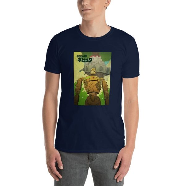 Laputa Castle In The Sky Movie - Laputa Castle in the Sky Robot Warrior T Shirt-Apparel, Ghibli, Laputa Castle In The Sky Movie