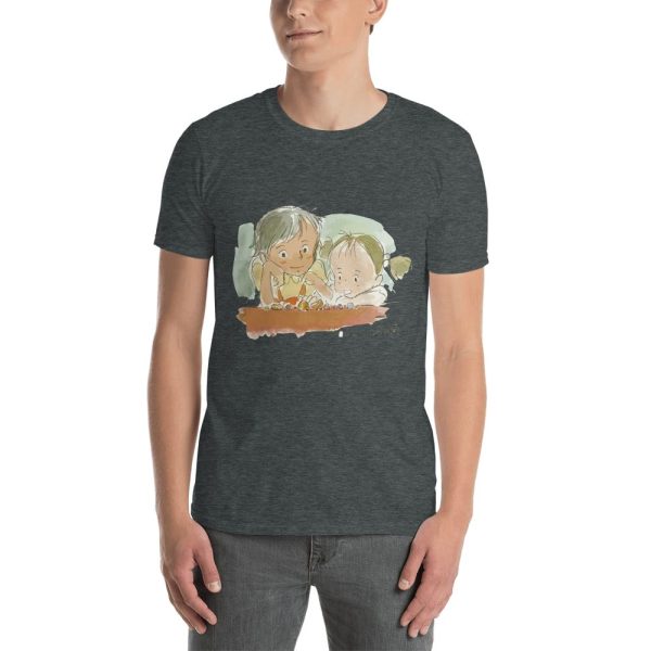 Totoro Restaurant - My Neighbor Totoro – Mei & Satsuki Water Color T Shirt-Apparel, Ghibli, Totoro Restaurant