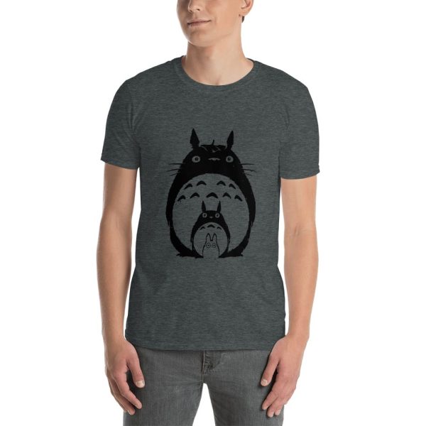 Totoro Bed - My Neighbor Totoro Black & White T Shirt Unisex-Apparel, Totoro Bed, Tshirt