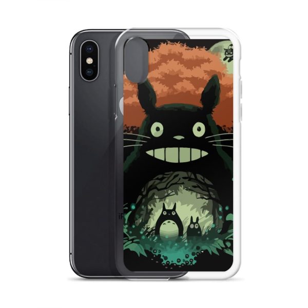 Totoro Stuffed Animal - My Neighbor Totoro – The Magic Forest iPhone Case-Accessories, Phone Case, Totoro Stuffed Animal