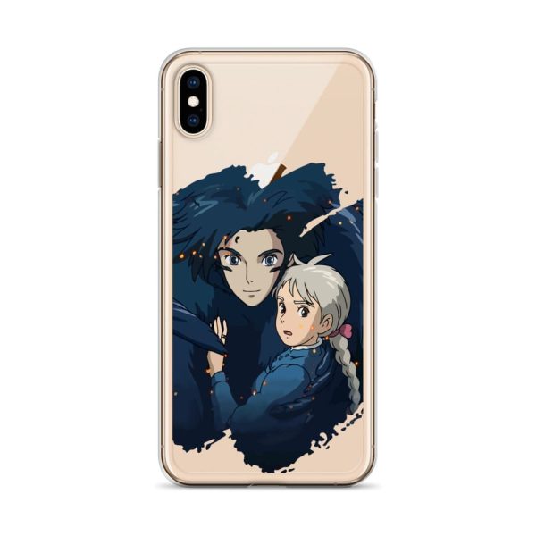 Howl's Moving Castle Poster - Howl and Sophie iPhone Case-Accessories, Howl's Moving Castle, Howl's Moving Castle Poster, Phone Case