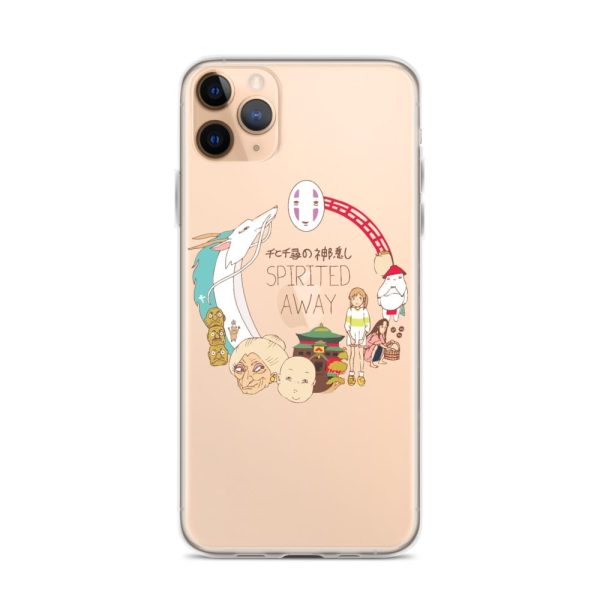 Spirited Away Frog - Spirited Away Compilation Characters iPhone Case-Accessories, kaonashi, no face, Phone Case, Spirited Away, Spirited Away Frog