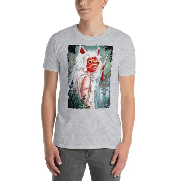 Characters In Princess Mononoke - Princess Mononoke – Forest Guardian T Shirt Unisex-Apparel, Characters In Princess Mononoke, princess mononoke, Tshirt