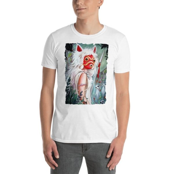 Characters In Princess Mononoke - Princess Mononoke – Forest Guardian T Shirt Unisex-Apparel, Characters In Princess Mononoke, princess mononoke, Tshirt