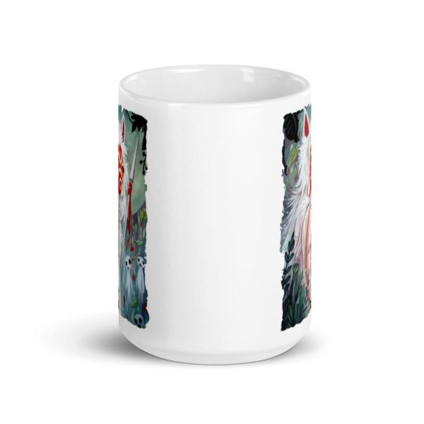 Princess Mononoke Mononoke Hime - Princess Mononoke – Forest Guardian Mug-Accessories, House Decor, Mug, princess mononoke, Princess Mononoke Mononoke Hime