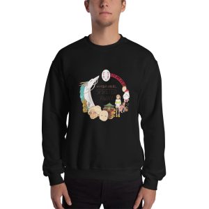 Spirited Away - Spirited Away Compilation Characters Sweatshirt Unisex-Apparel, Spirited Away, Sweatshirt