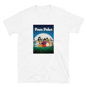 Pom Poko Poster T Shirt Unisex-Apparel, Tshirt