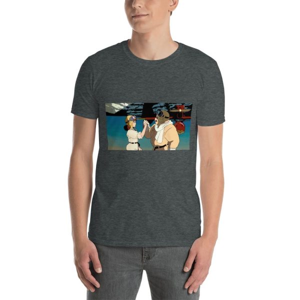 Porco Rosso Vintage T Shirt Unisex-Apparel, Ghibli