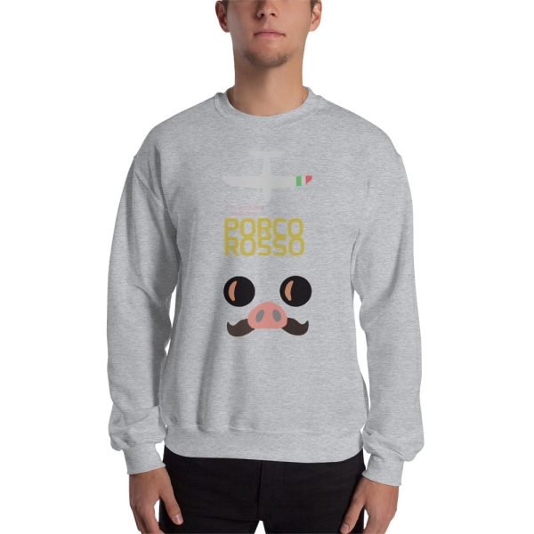 Porco Rosso Sweatshirt Unisex-Apparel, porco rosso, Sweatshirt