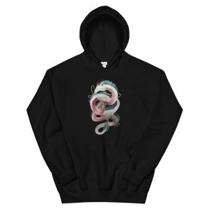 No Face Spirited Away - Spirited Away – Haku Dragon Hoodie Unisex-Apparel, Hoodie, No Face Spirited Away, Spirited Away