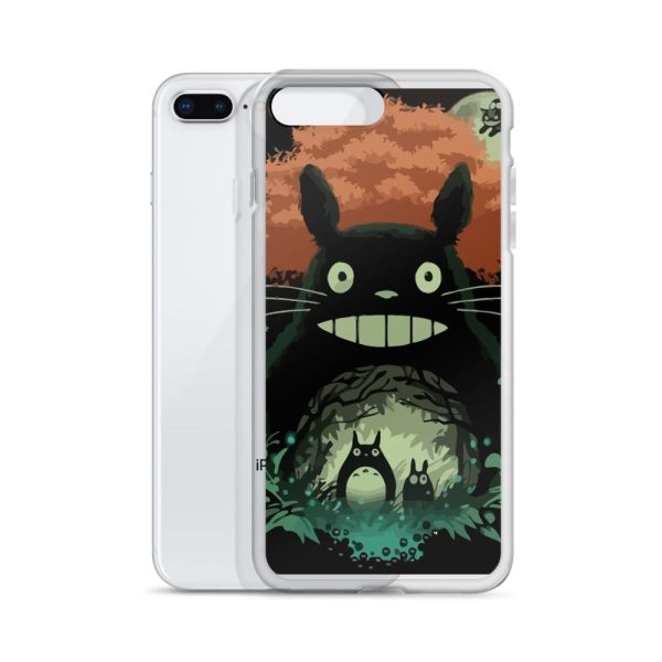 Totoro Stuffed Animal - My Neighbor Totoro – The Magic Forest iPhone Case-Accessories, Phone Case, Totoro Stuffed Animal