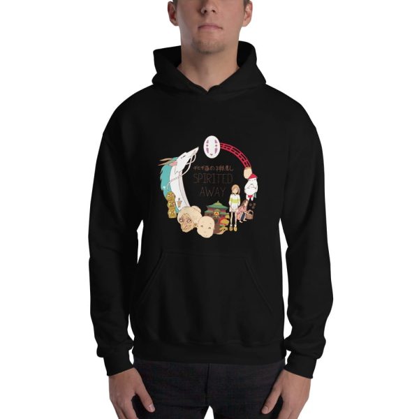 Spirited Away Free - Spirited Away Compilation Characters Hoodie Unisex-Hoodie, Spirited Away, Spirited Away Free