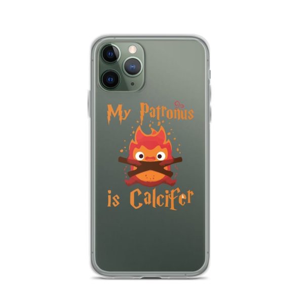 Howl's Moving Castle Merry Go Round Of Life Piano - Howl’s Moving Castle – My Patronus is Calcifer iPhone Case-Accessories, Howl's Moving Castle, Howl's Moving Castle Merry Go Round Of Life Piano, Phone Case