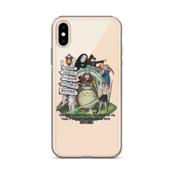 Studio Ghibli Hayao Miyazaki With His Arts iPhone Case-Accessories, Howl's Moving Castle, Phone Case, Spirited Away