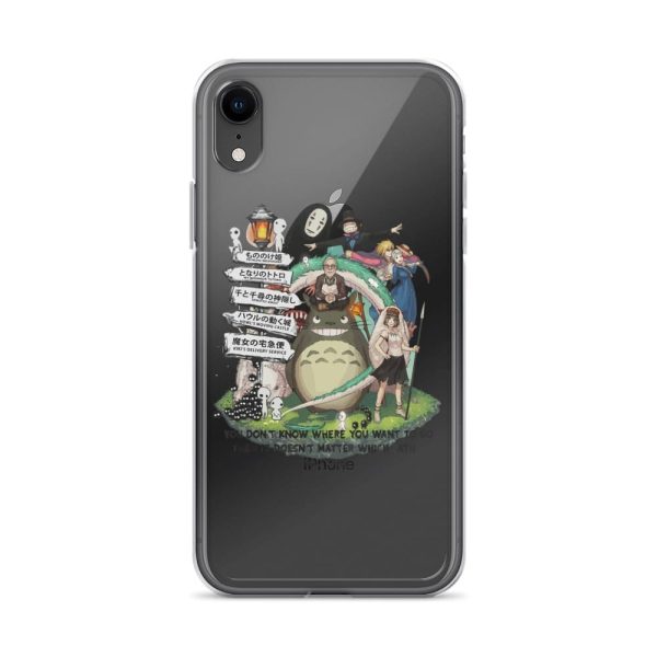 Studio Ghibli Hayao Miyazaki With His Arts iPhone Case-Accessories, Howl's Moving Castle, Phone Case, Spirited Away