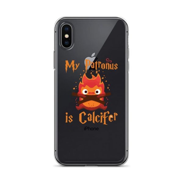 Howl's Moving Castle Merry Go Round Of Life Piano - Howl’s Moving Castle – My Patronus is Calcifer iPhone Case-Accessories, Howl's Moving Castle, Howl's Moving Castle Merry Go Round Of Life Piano, Phone Case