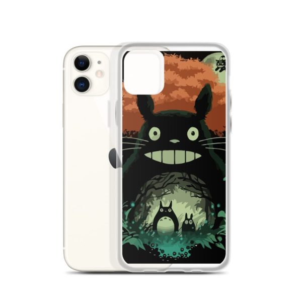 Totoro Stuffed Animal - My Neighbor Totoro – The Magic Forest iPhone Case-Accessories, Phone Case, Totoro Stuffed Animal