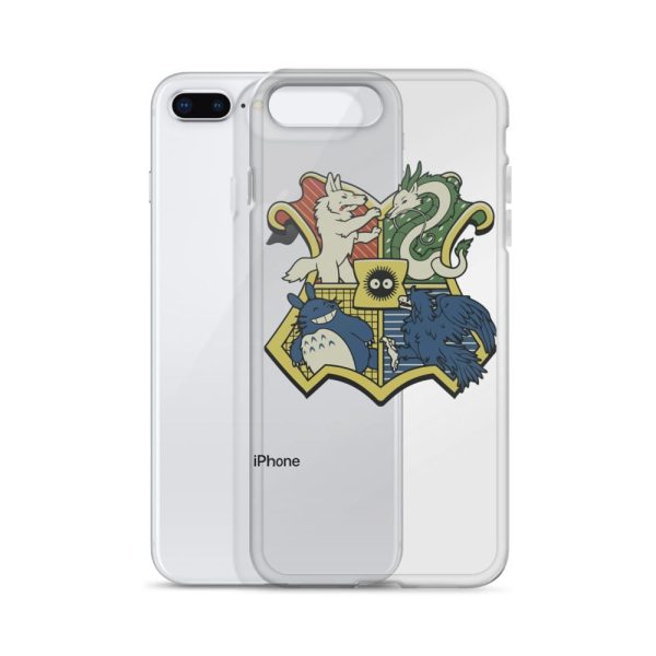 My Friend Totoro - Studio Ghibli Characters As Hogwarts House iPhone Case-Accessories, My Friend Totoro, My Neighbor Totoro, Phone Case, princess mononoke, Spirited Away