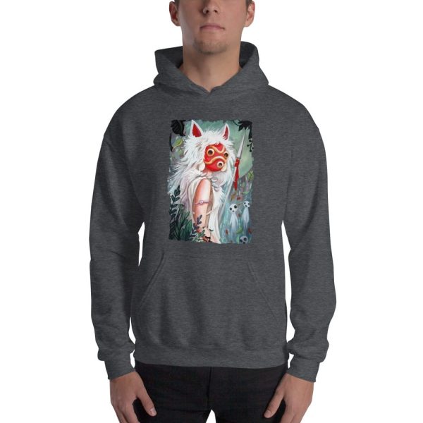 Princess Mononoke Ainu Influence - Princess Mononoke – Forest Guardian Hoodie Unisex-Apparel, Hoodie, princess mononoke, Princess Mononoke Ainu Influence