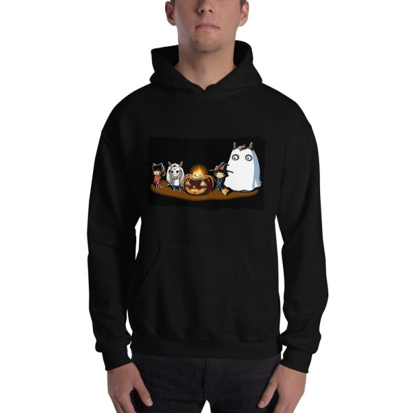 Kawagoe Totoro Forest - Ghibli Studio – Halloween Funny Party Hoodie Unisex-Apparel, Hoodie, Kawagoe Totoro Forest, Kiki's Delivery Service, princess mononoke, Spirited Away