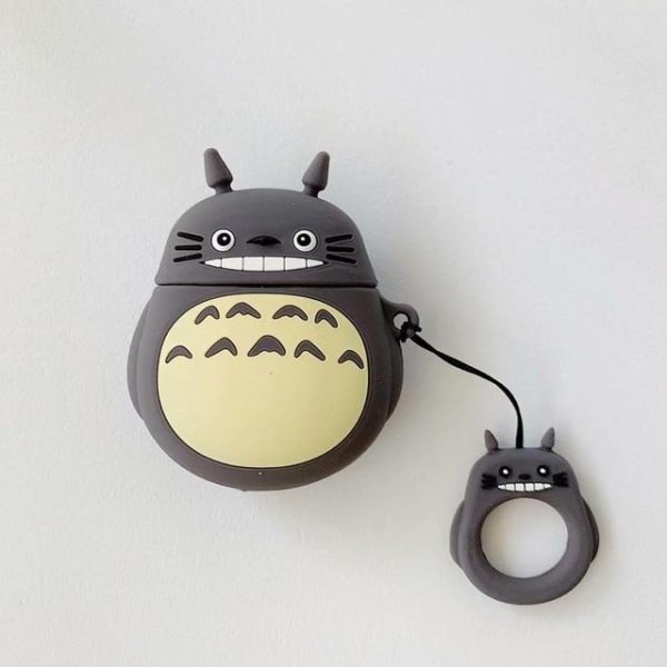 My Neighbor Totoro Japanese - Ghibli Characters Silicone Case for Airpods 1 2-My Neighbor Totoro, My Neighbor Totoro Japanese, no face, Other, Spirited Away