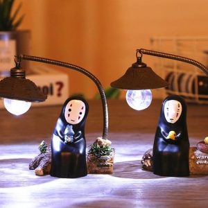 Watch Spirited Away - Spirited Away No Face Kaonashi Figures Toy LED Light-House Decor, Spirited Away, Watch Spirited Away