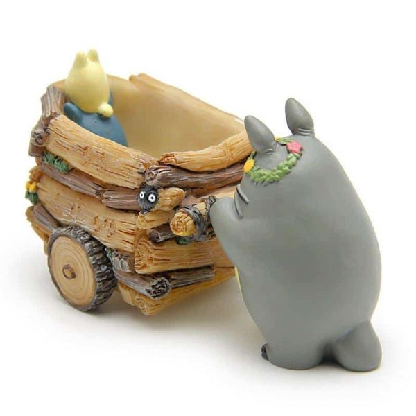 Studio Ghibli My Neighbor Totoro: Totoro Push Car 5cm-My Neighbor Totoro, Toy Figure