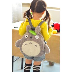 Totoro Movie - My Neighbor Totoro Stuffed Backpack 2 sizes for Kid-Bags, My Neighbor Totoro, Totoro Movie