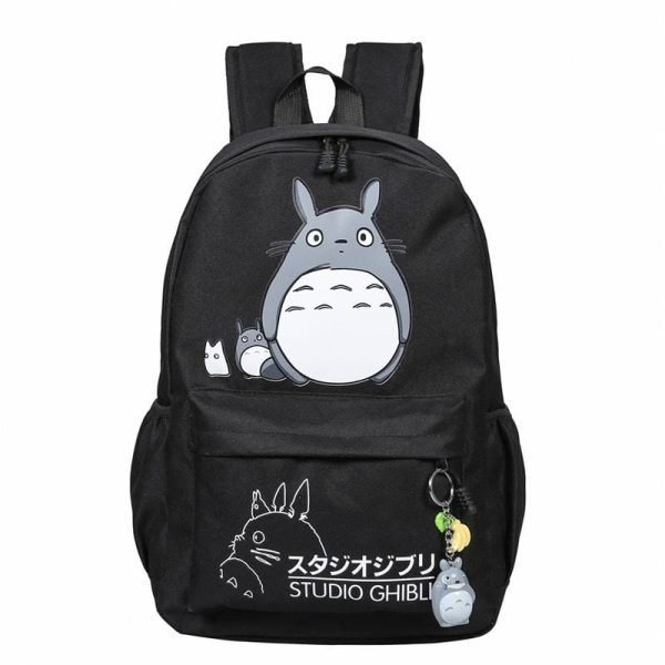 Totoro Catbus - My Neighbor Totoro Canvas Backpack 6 Colors-Tag: Bags, Totoro Catbus