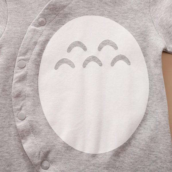 Tom Totoro Concrete - My Neighbor Totoro Cosplay Onesies with Hat For Baby-Apparel, Baby, Cosplay, Costume, Tom Totoro Concrete