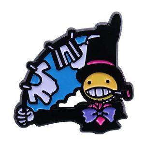 Characters In Howl's Moving Castle - Howl’s Moving Castle Kakashi no Kabu Hanging Clothes Badge Pins-Bags, Characters In Howl's Moving Castle, Other