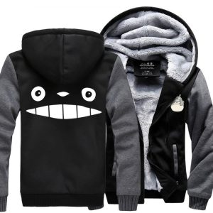 Hayao Miyazaki Totoro - My Neighbor Totoro Thicken Jacket-Apparel, Hayao Miyazaki Totoro, My Neighbor Totoro, Sweatshirt