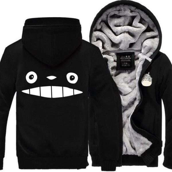 Hayao Miyazaki Totoro - My Neighbor Totoro Thicken Jacket-Apparel, Hayao Miyazaki Totoro, My Neighbor Totoro, Sweatshirt