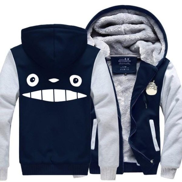 Hayao Miyazaki Totoro - My Neighbor Totoro Thicken Jacket-Apparel, Hayao Miyazaki Totoro, My Neighbor Totoro, Sweatshirt