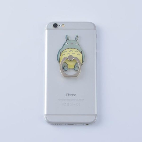 Watch Totoro - Totoro Kaonashi Figure Stand holder for Iphone-kaonashi, My Neighbor Totoro, no face, Phone Case, Spirited Away, Watch Totoro