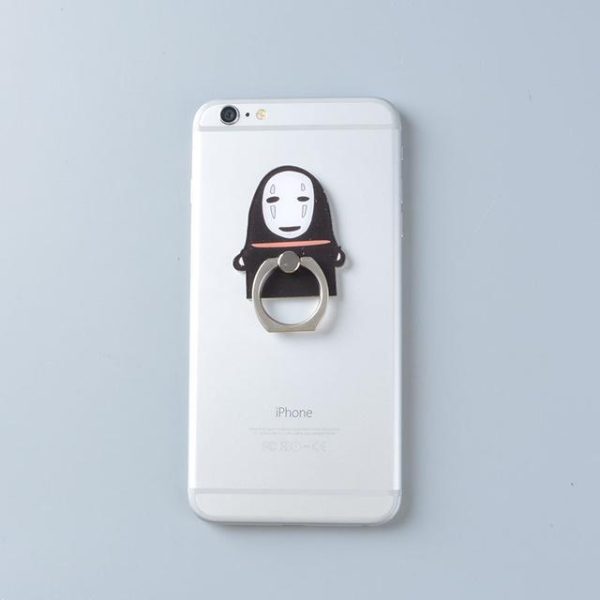 Watch Totoro - Totoro Kaonashi Figure Stand holder for Iphone-kaonashi, My Neighbor Totoro, no face, Phone Case, Spirited Away, Watch Totoro