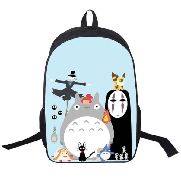 Totoro Movie Japanese - Studio Ghibli Printing Backpack 16 Styles-Bags, Ghibli, Totoro Movie Japanese