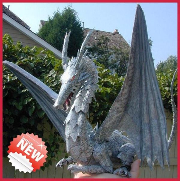 Tales from Earthsea 3D Dragon paper model-Figure, House Decor, Toy Figure