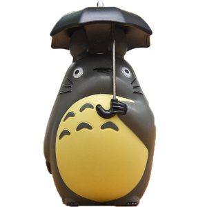 Totoro Mochi Donut - Totoro with umbrella Toy Figure-My Neighbor Totoro, Totoro Mochi Donut, Toy Figure