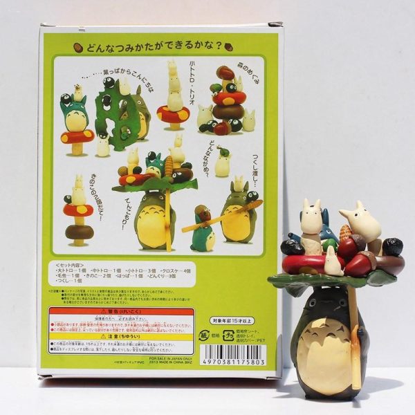 Totoro Japanese Restaurant - My Neighbor Totoro Balanced Figure Set-My Neighbor Totoro, Totoro Japanese Restaurant, Toy Figure