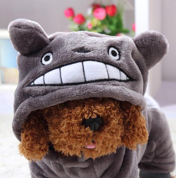 Totoro - My Neighbor Totoro Winter Pet Costume-My Neighbor Totoro, Other, Totoro