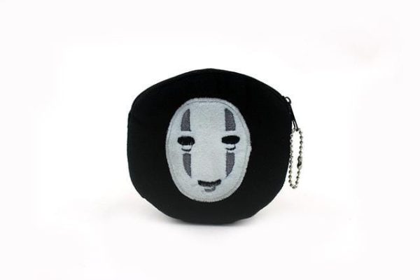 Spirited Away Cast - Spirited Away Kaonashi No Face Plush Coin Purse-kaonashi, no face, Spirited Away, Spirited Away Cast, Wallet