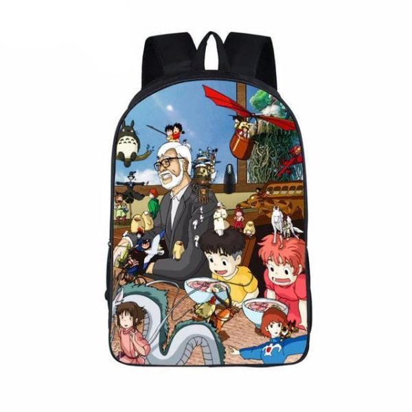 Totoro Movie Japanese - Studio Ghibli Printing Backpack 16 Styles-Bags, Ghibli, Totoro Movie Japanese