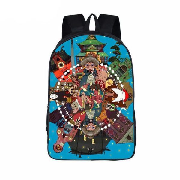 Totoro Movie Japanese - Studio Ghibli Printing Backpack 16 Styles-Bags, Ghibli, Totoro Movie Japanese