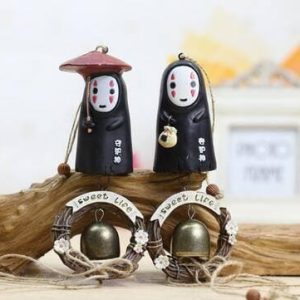 Spirited Away Bathhouse - Studio ghibli No Face Wind chimes-House Decor, kaonashi, no face, Spirited Away, Spirited Away Bathhouse, Toy Figure